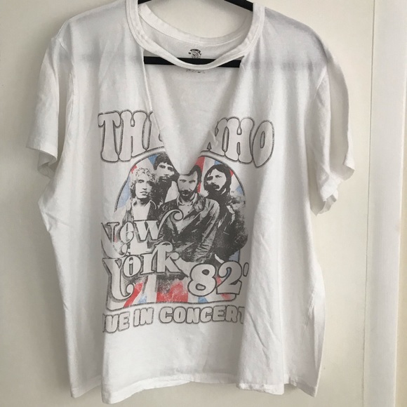 torrid Tops - Torrid Vintage Band ChokerNeck T  Sz 2 (2X/18-20)